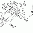 CBR600F4 Rear fender ('99-'00