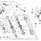 CR85RB Задний амортизатор