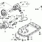ST1300A Масляный насос и поддон