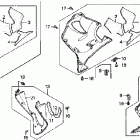 CBR600F4 Нижний обтекатель