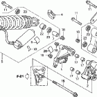 CBR600F4 Задний амортизатор