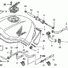 ST1300A Топливный бак