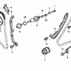ST1300A Цепь ГРМ и натяжитель