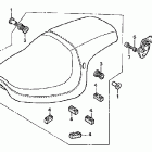 VT750DCA Сидение