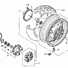 ST1300A Заднее колесо