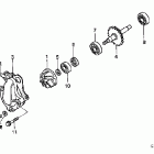 CR85RB Водяной насос