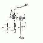 CB600F Подножка