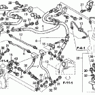 ST1300A Front brake hose (st1300a)