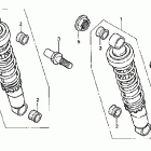 VT750DCA Задний амортизатор