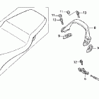 CBR600F4 Seat ('04-'06)