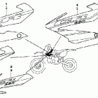 CR85RB Наклейки