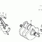 VT750DCA Коленвал и поршни