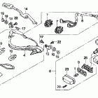 CB600F Фонарь задний