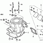 CR85RB Cylinder head ('05-'06)