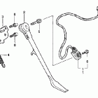 VT750DCA Подножка
