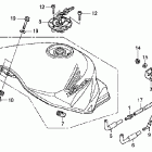 RVT1000R Топливный бак
