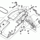 CB600F Заднее крыло