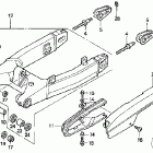 CBR600F4 Swingarm ('01-'06)