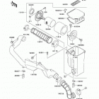 Prairie 400 (KVF400-D2) Воздухозаборник