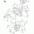 Bayou 220 (KLF220-A15) Крышки двигателя