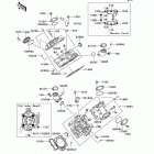 Prairie 650 4X4 (KVF650-A1) Головка цилиндра