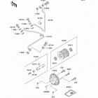 Bayou 220 (KLF220-A15) Масляный и водяной насос. фильтр масленый