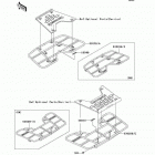 Prairie 650 4X4 (KVF650-A1) Багажник-кузов