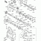 Bayou 300 4X4 (KLF300-C12) Передняя коническая зубчатая передача