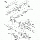 Prairie 300 4X4 (KVF300-A2) Drive shaft(front)