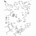 Prairie 650 4X4 Advantage Classic (KVF650-B1) Масляный и водяной насос. фильтр масленый