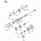 Prairie 650 4X4 Advantage Classic (KVF650-B1) Трансмиссия