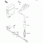Prairie 400 (KVF400-D2) Система зажигания
