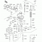 Bayou 220 (KLF220-A15) Карбюратор