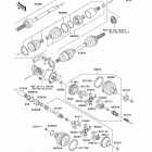 Prairie 400 4X4 (KVF400-C2) Ведущий вал