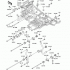 Prairie 400 4X4 (KVF400-C2) Рама ,крепежные детали