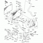 Prairie 400 (KVF400-D2) Радиатор