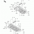 Prairie 650 4X4 (KVF650-A1) Подножки