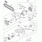 Prairie 400 (KVF400-D2) Вариатор