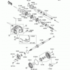 Prairie 650 4X4 Advantage Classic (KVF650-B1) Карданный вал - задний