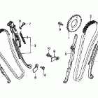 VT750CA Цепь ГРМ