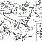ST1300A Front brake hose (st1300a)
