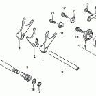 VTR1000F Вилка переключения передач