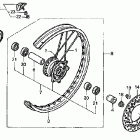 CRF250R Переднее колесо