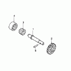 CRF250X Масляный насос