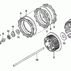 CRF450X Сцепление