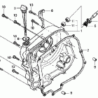CMX250C Крышка картера правая
