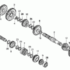 CRF100F Трансмиссия