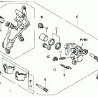 CRF250R Задний суппорт тормозной