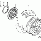 GL1800A Заднее колесо