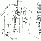 CB900F Задний тормозной цилидр